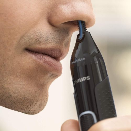 필립스 Philips NT5650/16 Series 5000 Waterproof Nose Hair Trimmer with Precision Trimmer