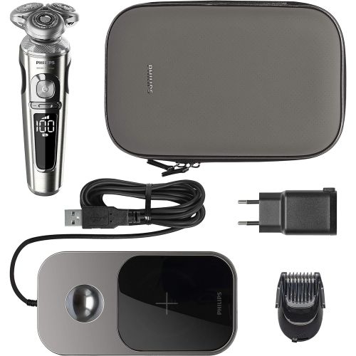 필립스 Philips SP9820/12 Electric Shaver Series 9000 Prestige with Trimmer