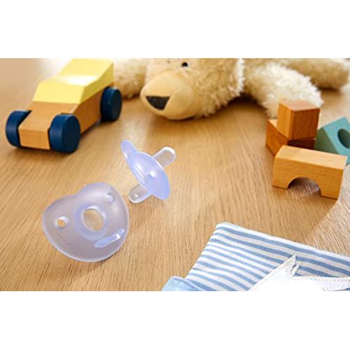 필립스 Philips Avent SCF099/21 Pack of 2 Dummies 0/6 Months Blue/Light Blue