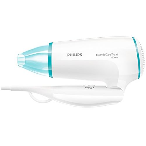 필립스 Philips BHD006/00 EssentialCare Travel Hair Dryer, White