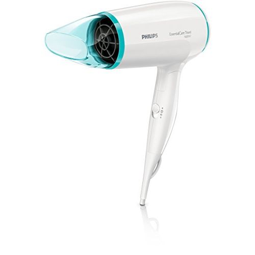 필립스 Philips BHD006/00 EssentialCare Travel Hair Dryer, White