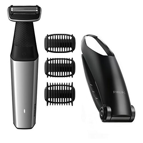 필립스 Philips Series 5000 Body Groomer with Skin Comfort System and Back Attachment