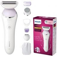 Philips SatinShave Prestige BRL175/00 womens electric wet and dry shaver, suitable for a gentle and close shave, waterproof, includes attachments for bikini zone, trimming and pedi