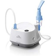 Philips InnoSpire Elegance Compressor Nebuliser System with Reusable SideStream Nebuliser with Hose, Children and Adult Mask, 4 Replacement Filters and Carry Bag, HHH1300/00
