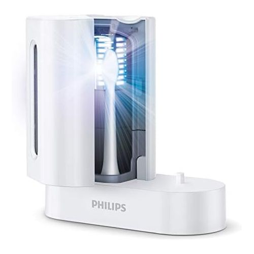 필립스 Philips HX6907/01 UV Cleaner, Built in Charger for Philips Sonicare Toothbrush, White