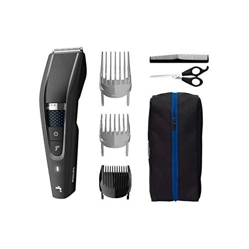 필립스 Philips Series 5000 Hc5632/15 Hair and Beard Trimmer with Soft Pencil Case and Barber Set