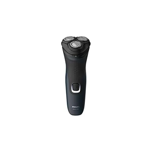 필립스 Philips S1131 Shaver Series 1000 PowerCut Blade System 4 Directions Easy Clean (One Touch Open) 40 Minutes Battery Life with 8 Hours Charge NiMH Battery Powered Cordless and Cordle