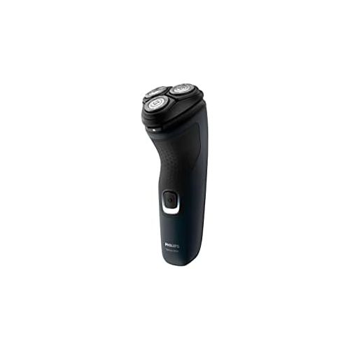 필립스 Philips S1131 Shaver Series 1000 PowerCut Blade System 4 Directions Easy Clean (One Touch Open) 40 Minutes Battery Life with 8 Hours Charge NiMH Battery Powered Cordless and Cordle