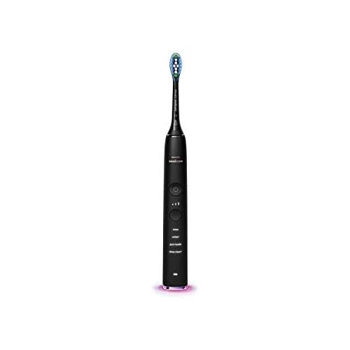 필립스 Philips Sonicare HX9901/13 DiamondClean Smart Electric Toothbrush with Individual Training App, Pressure Sensor, 4 Modes, 3 Intensities and Cup Charger, Black