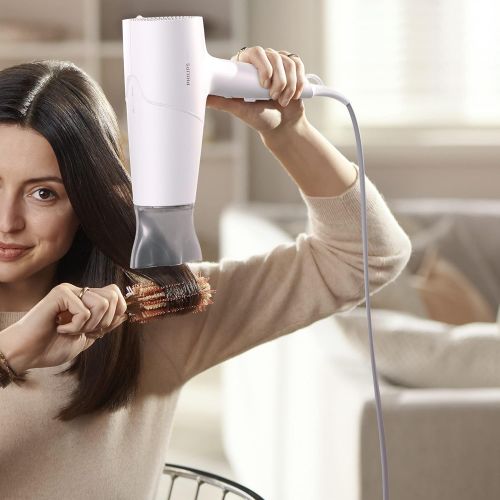 필립스 Philips BHD500/00 Series 500 Hair Dryer with ThermoProtect Technology