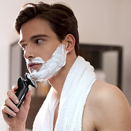 필립스 Philips Series 9000 Electric Wet and Dry Shaver S9721/41, Thorough & Gentle Shave, Ideal for 3 Day Beard, 60 Minutes Running Time, Incl. Beard Styler