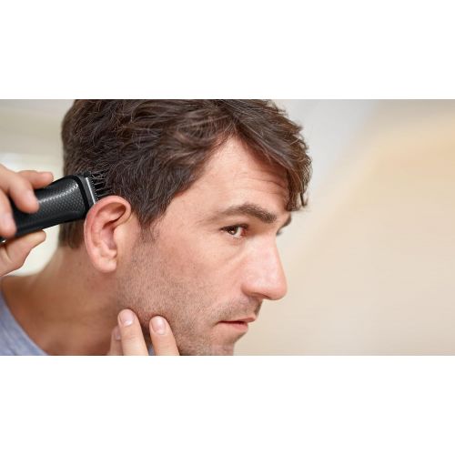 필립스 Philips mg3730/15 Beard and Precision Travel Trimmer 8 in 1 Self Sharpening Blades with Bag