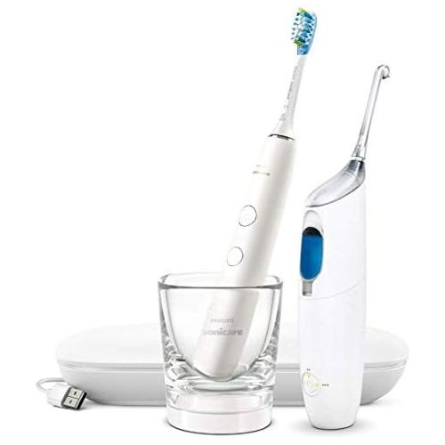 필립스 Philips Sonicare Diamondclean 9000 Electric Toothbrush and Interdental Cleaning System Airfloss Ultra 1100 g