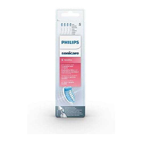 필립스 Philips Sonicare HX Sensitive S Replacement Toothbrush Heads White