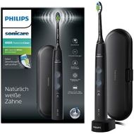 Philips Sonicare ProtectiveClean 4500 electric toothbrush HX6830 / 53 sonic toothbrush with 2 cleaning programs, pressure control, timer & travel case black