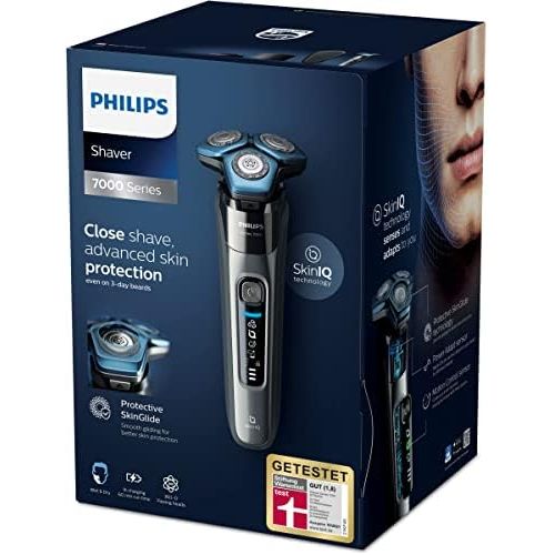 필립스 Philips Series 7000 S7788/55 Electric Wet and Dry Razor, close shave, advanced skin protection with SteelPrecision Cutting System, SkinIQ technology, flexible 360° heads, 60 min ru