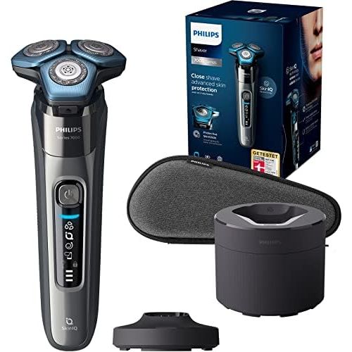 필립스 Philips Series 7000 S7788/55 Electric Wet and Dry Razor, close shave, advanced skin protection with SteelPrecision Cutting System, SkinIQ technology, flexible 360° heads, 60 min ru