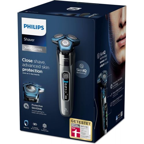 필립스 Philips Series 7000 S7788/55 Electric Wet and Dry Razor, close shave, advanced skin protection with SteelPrecision Cutting System, SkinIQ technology, flexible 360° heads, 60 min ru