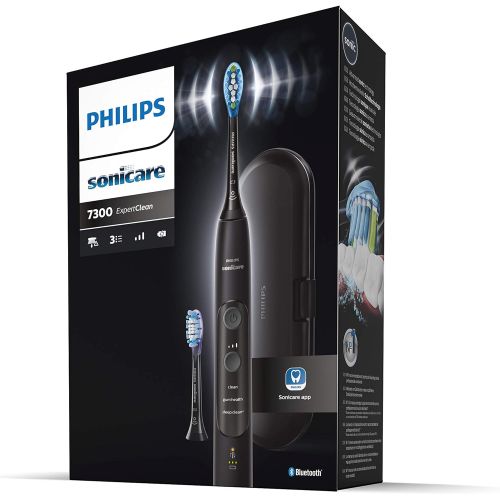 필립스 Philips Sonicare ExpertClean 7300 Electric Toothbrush, black