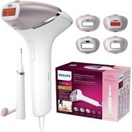 PHILIPS BRI949 Lumea Prestige IPL Hair Removal Device, Light Based Hair Removal for Long Lasting Smooth Skin, Includes 4 Special Attachments for Body, Face, Bikini Area & Armpits