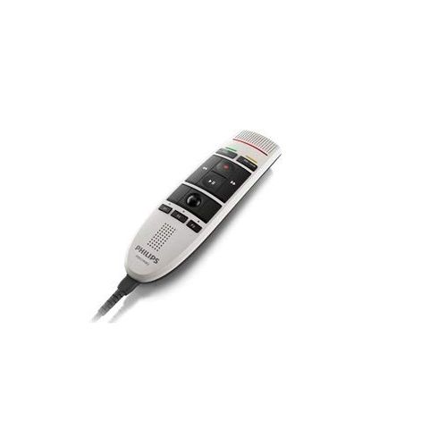 필립스 Philips LFH3205 SpeechMike III Pro (Push Button Operation) USB Professional PC-Dictation Microphone with SpeechExec Pro Dictate