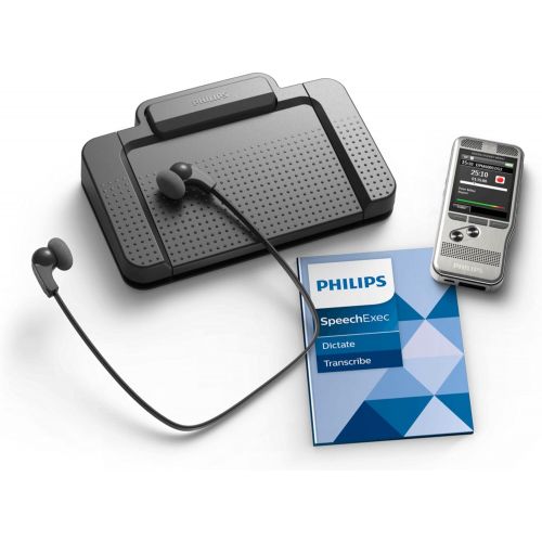 필립스 Philips DPM6700 Digital Pocket Memo Dictation and Transcription Starter Kit DPM 6700