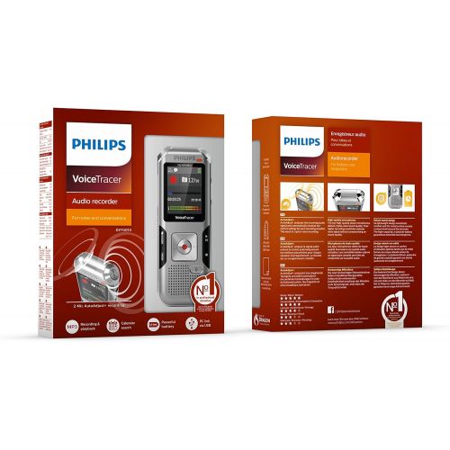 필립스 Philips Speech Voice Tracer with Auto Adjust Recording