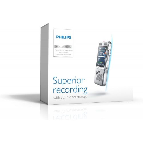 필립스 Philips DPM800001 Digital Pocket Memo with Speech Exec Pro Dictation Software and SR Module