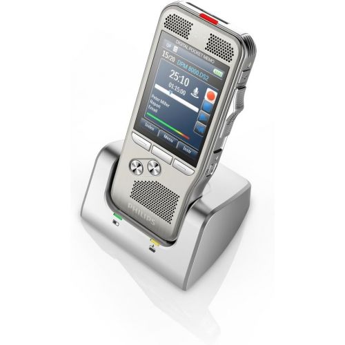 필립스 Philips DPM-8000 Professional Digital Pocket Memo with Cradle and Speechexec Pro Software