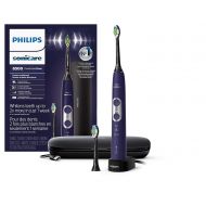 Philips Sonicare Protective Clean 6100 Whitening Rechargeable Electric Toothbrush With Pressure Sensor and Intensity Settings, Hx687149, Navy Blue, 1 Count