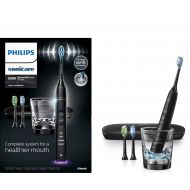Philips Sonicare DiamondClean Smart Electric, Rechargeable toothbrush for Complete Oral Care  9300 Series, Black, HX990311