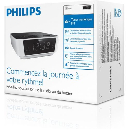 필립스 Philips AJ3116M37 Digital Tuning Clock Radio