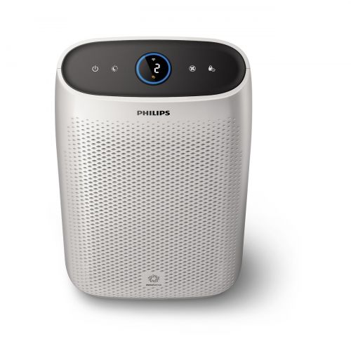 필립스 Philips Air Purifier 1000, True HEPA, Reduces Allergens, Pollen, Dust Mites, Mold, Pet Dander, Gases and Odors, for Medium Rooms AC121340