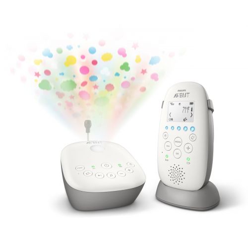 필립스 Philips AVENT Philips Avent Dect Audio Baby Monitor with Starry Night Projector SCD73086