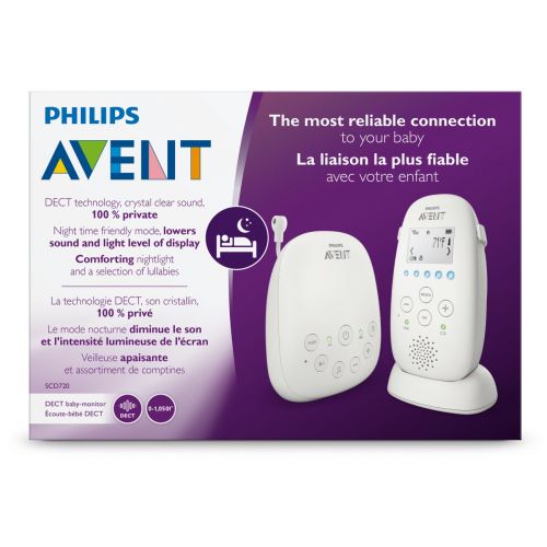 필립스 Philips AVENT Philips Avent Dect Audio Baby Monitor SCD72086