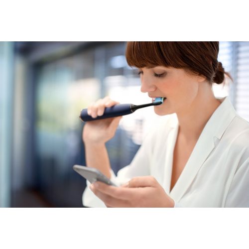 필립스 Philips Sonicare DiamondClean Smart Electric, Rechargeable toothbrush for Complete Oral Care, with...