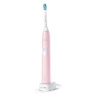 Philips Sonicare Protective Clean 4100 Plaque Control Pink Rechargeable Electric Toothbrush Pink