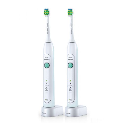 필립스 Philips Sonicare HX6732/74 Healthywhite Electric Rechargeable Toothbrush 2-pack