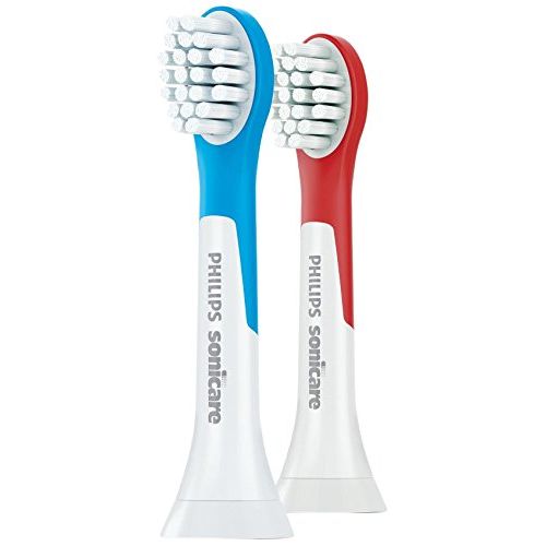 필립스 Philips Sonicare Sonicare for Kids 4-7, HX6032/64 2 Pack (1 Red and 1 Blue Head)