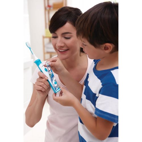 필립스 Philips Sonicare Hx6315/71 for Kids Rechargeable Toothbrush with Bonus, 2 Count