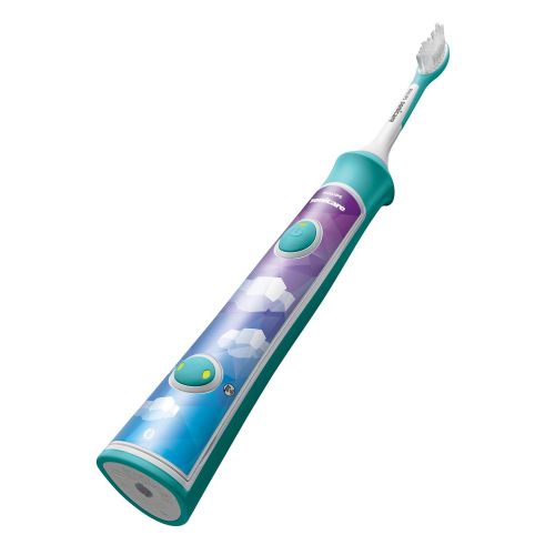필립스 Philips Sonicare for Kids Rechargeable Electric Toothbrush, Blue HX6321/02