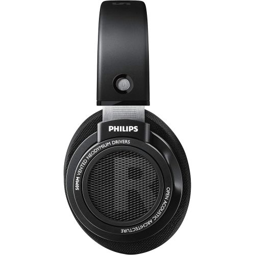  Philips Audio Philips SHP9500 HiFi Precision Stereo Over-Ear Headphones (Black)