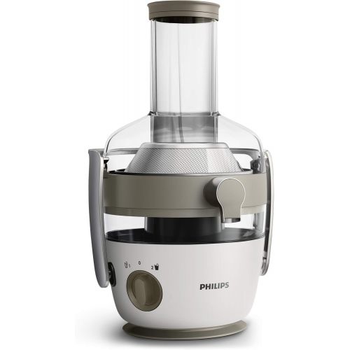  Philips Centrifughe HR1918/80 Entsafter, Kunststoff, 2.1 liters, Weiss