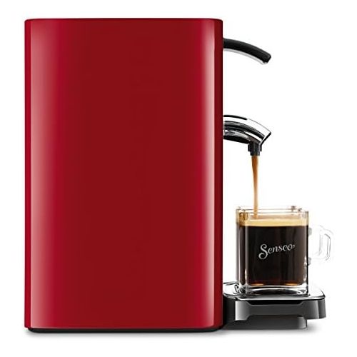 필립스 Philips Senseo Quadrante HD7865/80 Kaffeepadmaschine (XL-Wassertank) rot