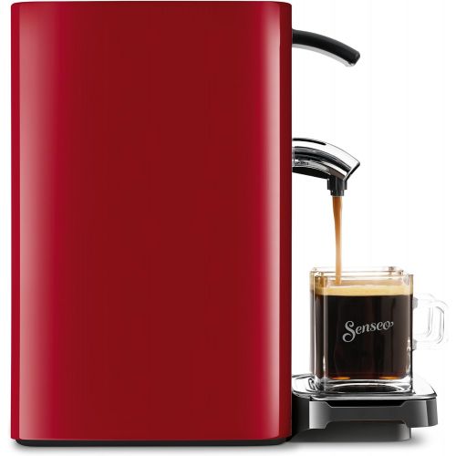 필립스 Philips Senseo Quadrante HD7865/80 Kaffeepadmaschine (XL-Wassertank) rot