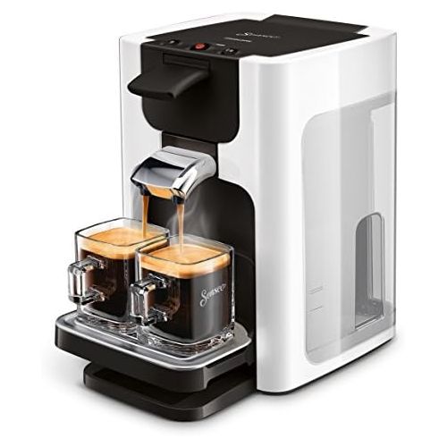 필립스 Philips Senseo HD7865/00 Quadrante Kaffeepadmaschine, XL-Wassertank weiss