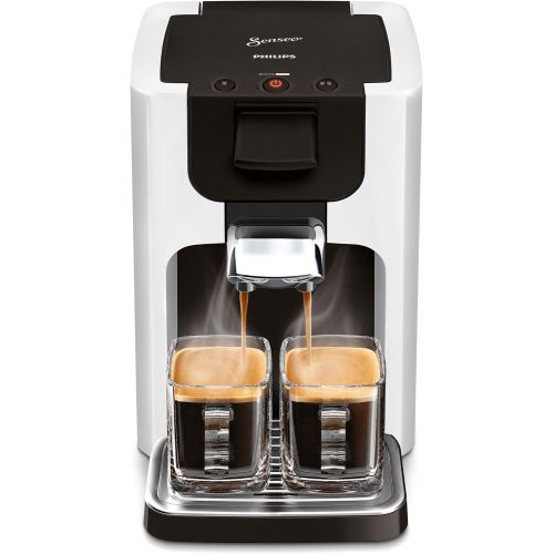 필립스 Philips Senseo HD7865/00 Quadrante Kaffeepadmaschine, XL-Wassertank weiss