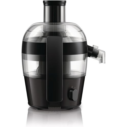 필립스 Philips HR1832/00 Viva Collection Entsafter 500 W, kompaktes Design, 1,5 L in einem Durchgang, schnelle Reinigung, schwarz