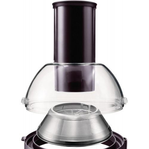 필립스 Philips HR1832/00 Viva Collection Entsafter 500 W, kompaktes Design, 1,5 L in einem Durchgang, schnelle Reinigung, schwarz