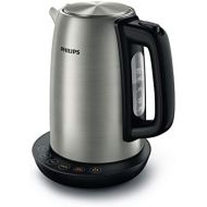 Philips HD9359/90 Wasserkocher aus Edelstahl fuer Tee bis Babynahrung (2200 Watt, 1,7 Liter, Warmhaltefunktion)
